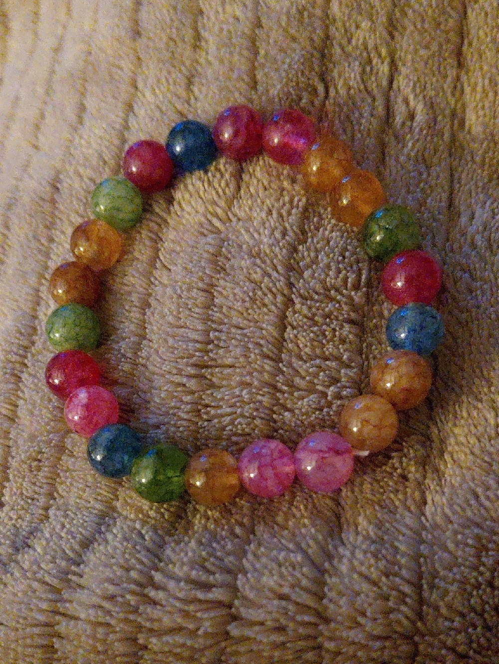 Rainbow Tourmaline Bracelet